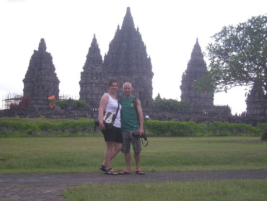 Prambanan Tempel - mit lieben Grüßen an Sandra