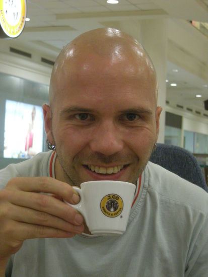 hier gabs ein Käffchen für Alex