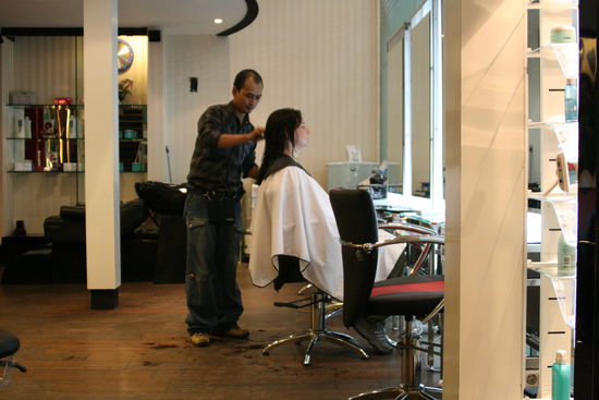 Was da wohl bei rauskommt?! Mit Worten konnten wir uns nicht verständigen...