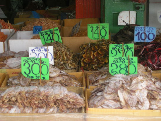 getrockneter Fisch, so weit die Nase riecht