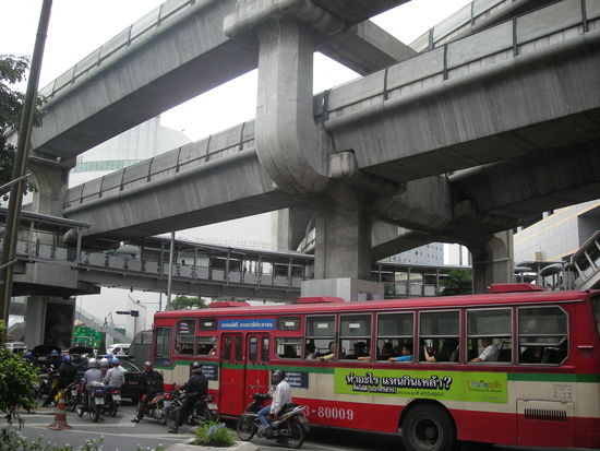 Verkehr auf mehreren Ebenen