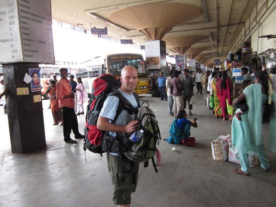 Busbahnhof in Chennai