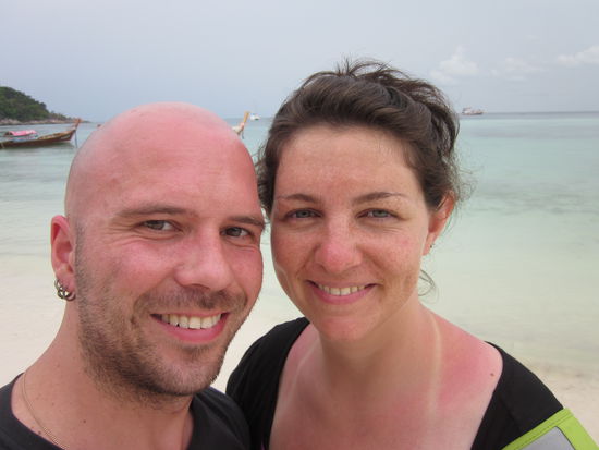 Alex &amp; Denise auf Koh Lipe, Pattaya Beach