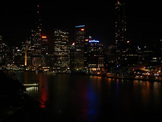 Brisbane bei Nacht