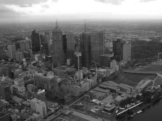 Ausblick vom Eureka Tower