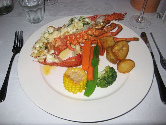 Crayfish mit Knoblauchbutter! Ein Gedicht...