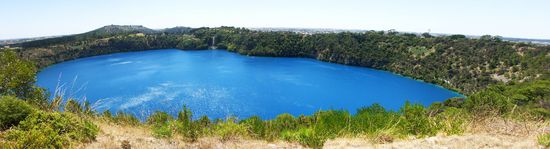 Der Blue Lake in Mount Gambier