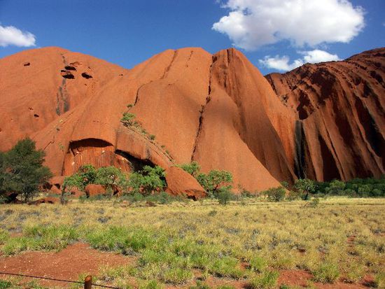 Eine etwas andere Ansicht des Uluru