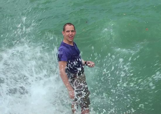 Michi im Element - Salzwasser
