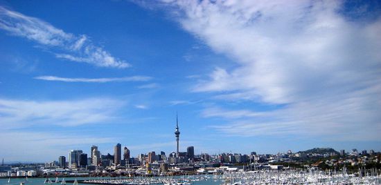 Skyline von Auckland