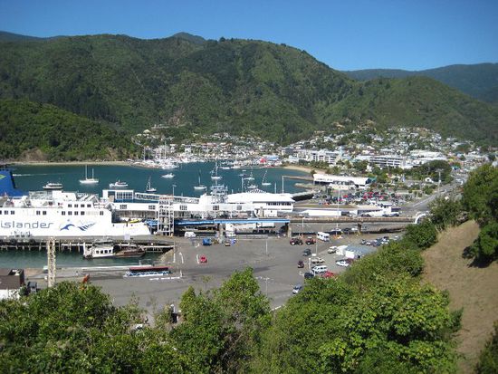 Die Fähranlegestelle von Picton
