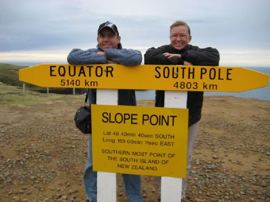 Two People on a Sign...