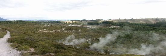 Craters of the Moon in Taupo