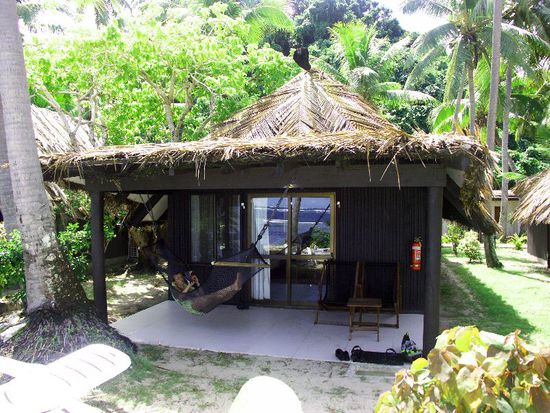 Aussenansicht unseres Beach Front Bures