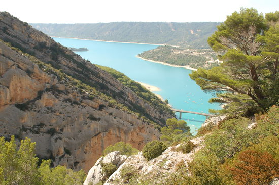 Dafuer noch eine kleine Abkuehlung am Lac de St. Croix...