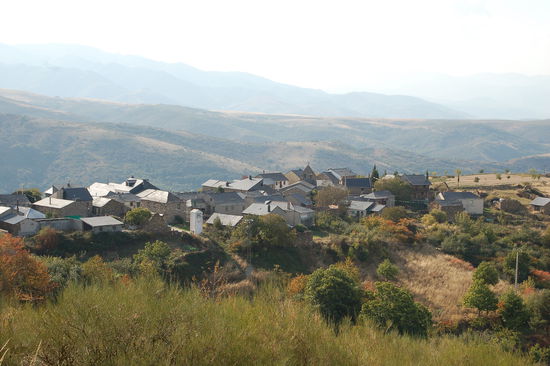 Irgendwo in den Bergen vor Léon - kein Vergnuegen fuer den Pilger.....