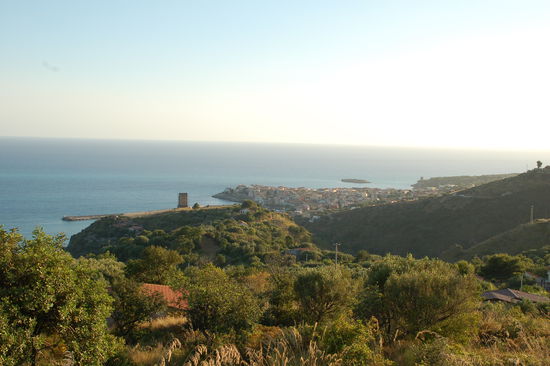 Blick von Nonna Rosa auf Marina di CamerotaRelaxte Tage im südlichen Cilento