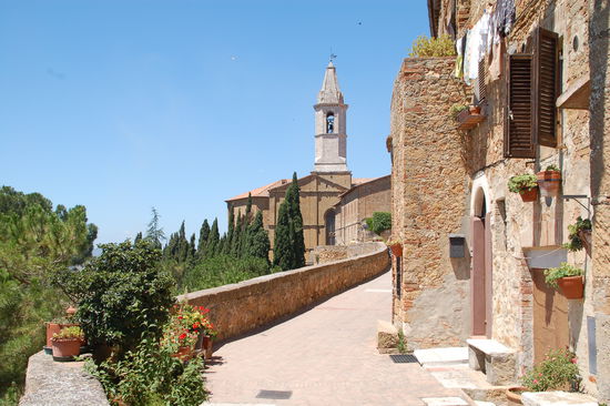 Musterort in Musterlandschaft - Pienza