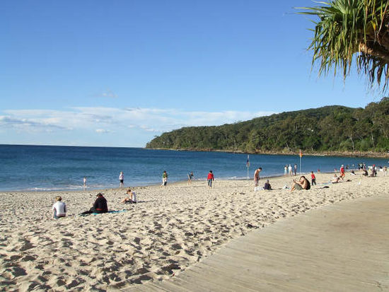 Wunderschöner Sandstrand (Main Beach) in Noosa