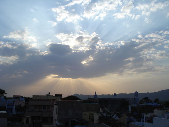 Aussicht von der Dachterrasse