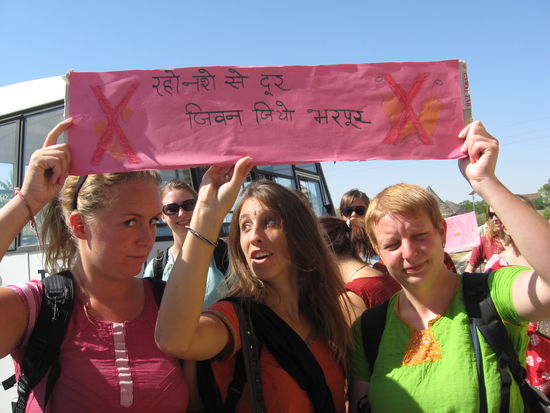 Pernille, ich und Corinna