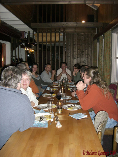 gemütliche Runde am Abend