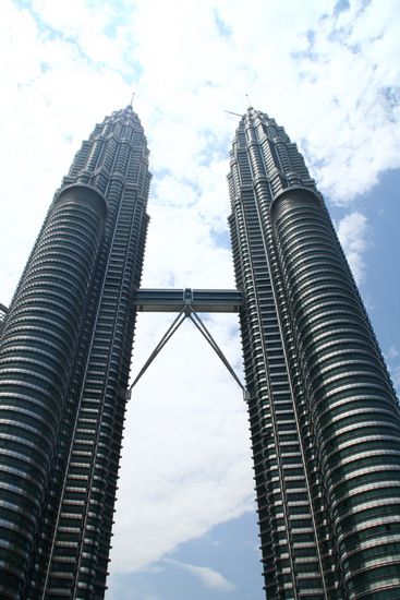 da sind sie, das wohl bekannteste Foto von Malaysia