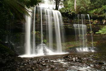 Russle Falls (die bekanntesten halt) im Mt Field NP