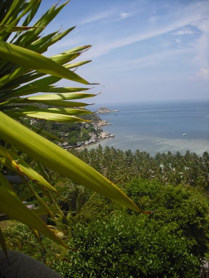 nochmal Aussicht vom Koh Tao Resort
