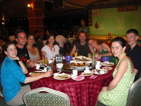 Helen, Oscar, Julia, Julie, Sean, Carrie, Lewis und Pip