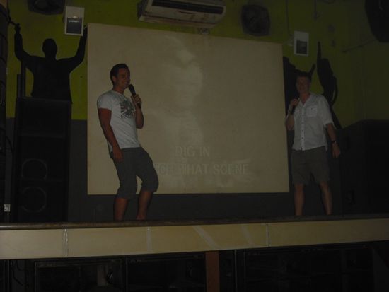 Oscar und Lewis singen