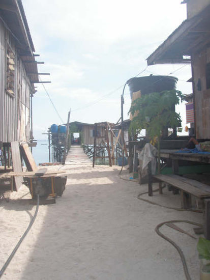 Weg zu unserem Longhouse