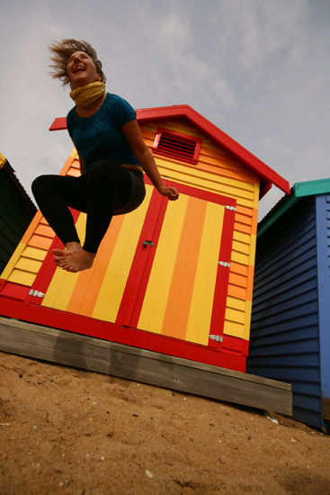 Anne crazy jumping