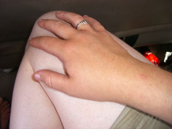 ich wollte euch nur mal beweisen, dass ich wirklich braun geworden bin (also ausser an den Beinen obwohl die auch schon viel Sonne hatten)