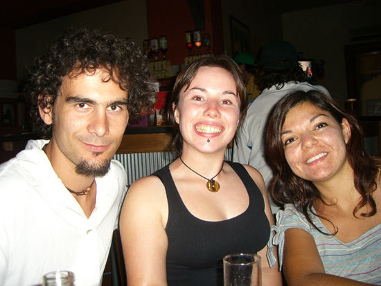 Julien, Tina und Nadja