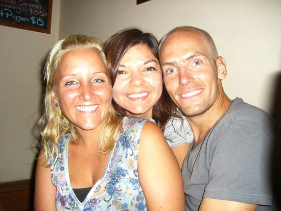 Malin, Nadja und Tobias