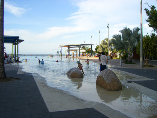 Lagoon in Cairns