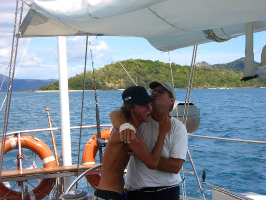 Skipper Ben und Captain Ian