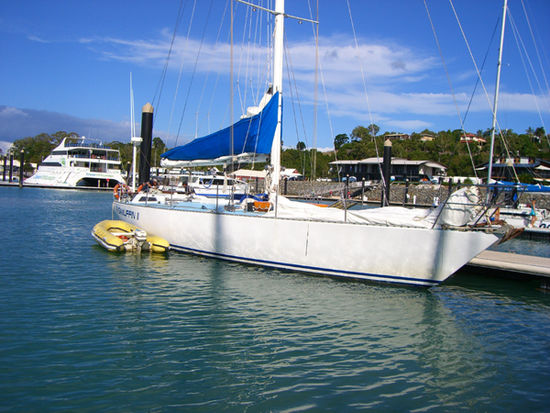nochmal im Hafen von Airlie Beach