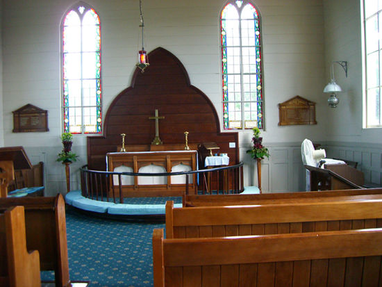 aelteste Kirche von Neuseeland (ja, fuer europaeische Verhaeltnisse is das neu)