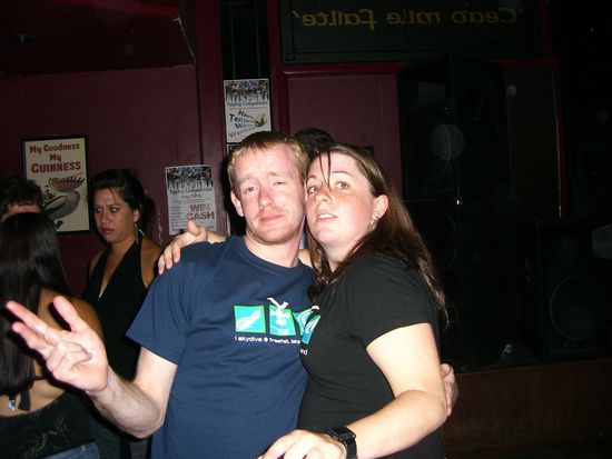 Keith und ich im Skydiveshirts