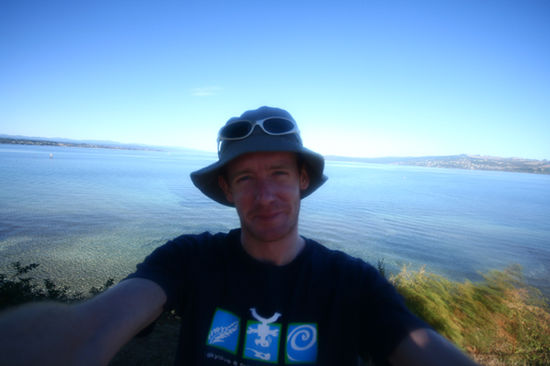 Keith und Lake Taupo