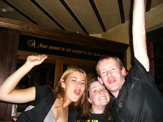 Jasmin, ich und Keith