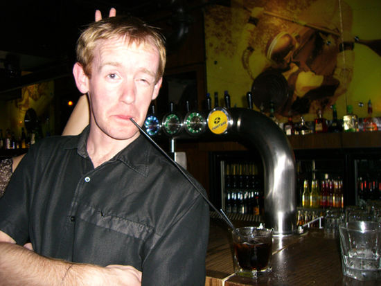 Keith in Globebar