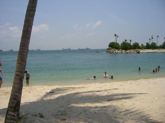 Strand von Sentosa Island