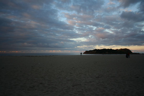 Sonnenuntergang am Strand