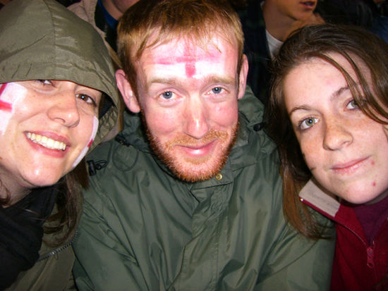Lucy, Keith und ich