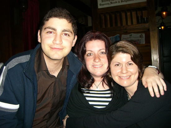 Josef, me and Tania