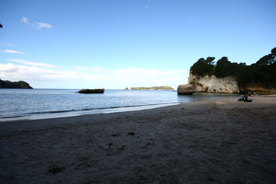 Beach of cathedral cove