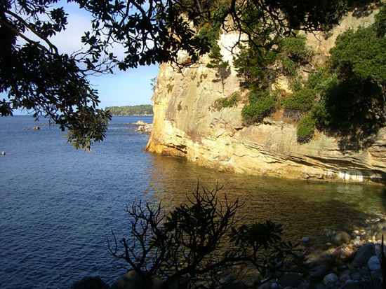 auf dem Weg nach Cathedral Cove